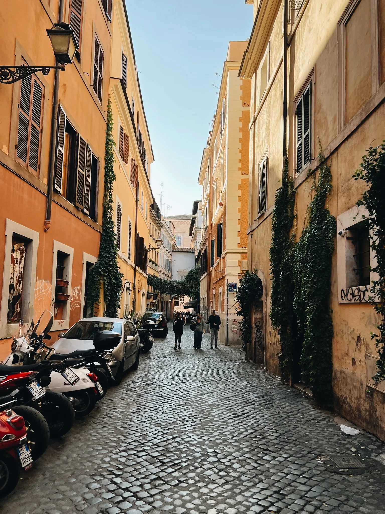 A medieval hill town seen from across the valley